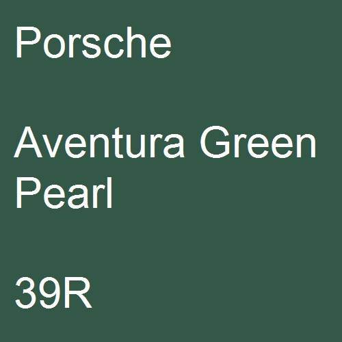 Porsche, Aventura Green Pearl, 39R.